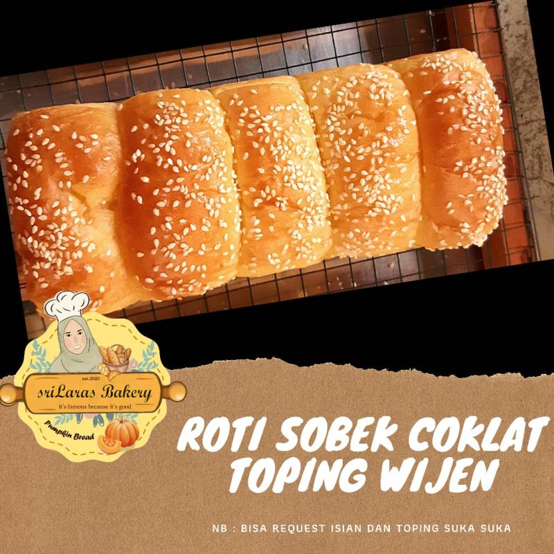 Roti Sobek Cokelat