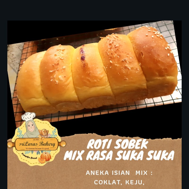 Roti Sobek Mix Suka-suka